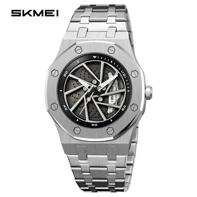 Wholesale Men's Watch Alloy Case Stainless Steel Buckle Round Dial Leisure Style Waterproof Luminous Quartz - Image 6