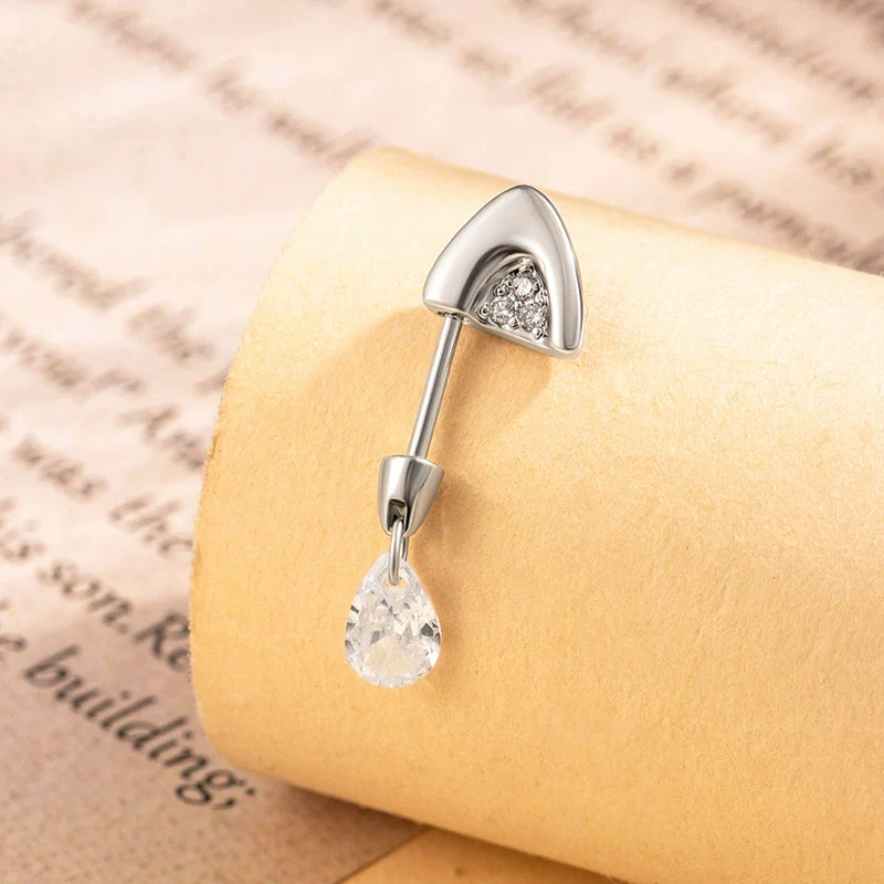 Wholesale Metal Animals Style Titanium Steel Ear Bone Nail Electroplated Women's Earrings - Image 6