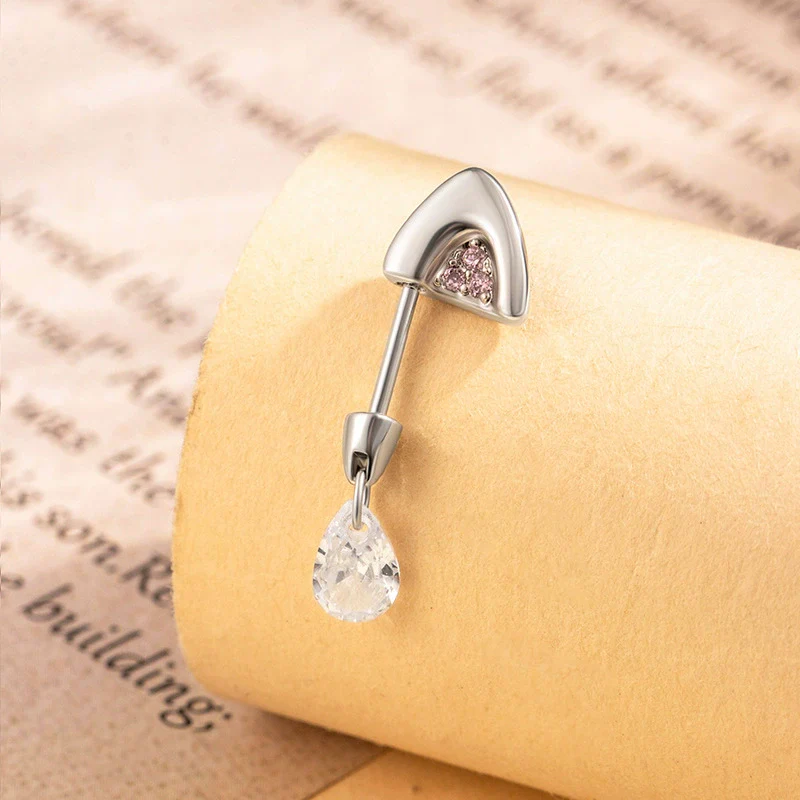 Wholesale Metal Animals Style Titanium Steel Ear Bone Nail Electroplated Women's Earrings - Image 8
