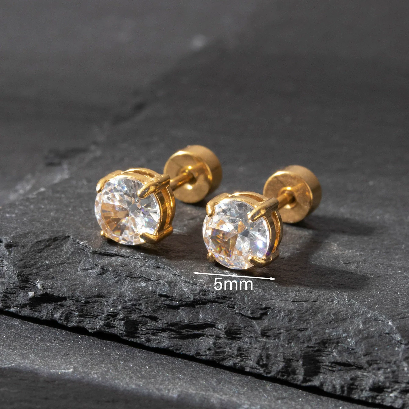 Wholesale Metal Ear Nail With Geometric Design And Electroplating Treatment For Women - Image 10