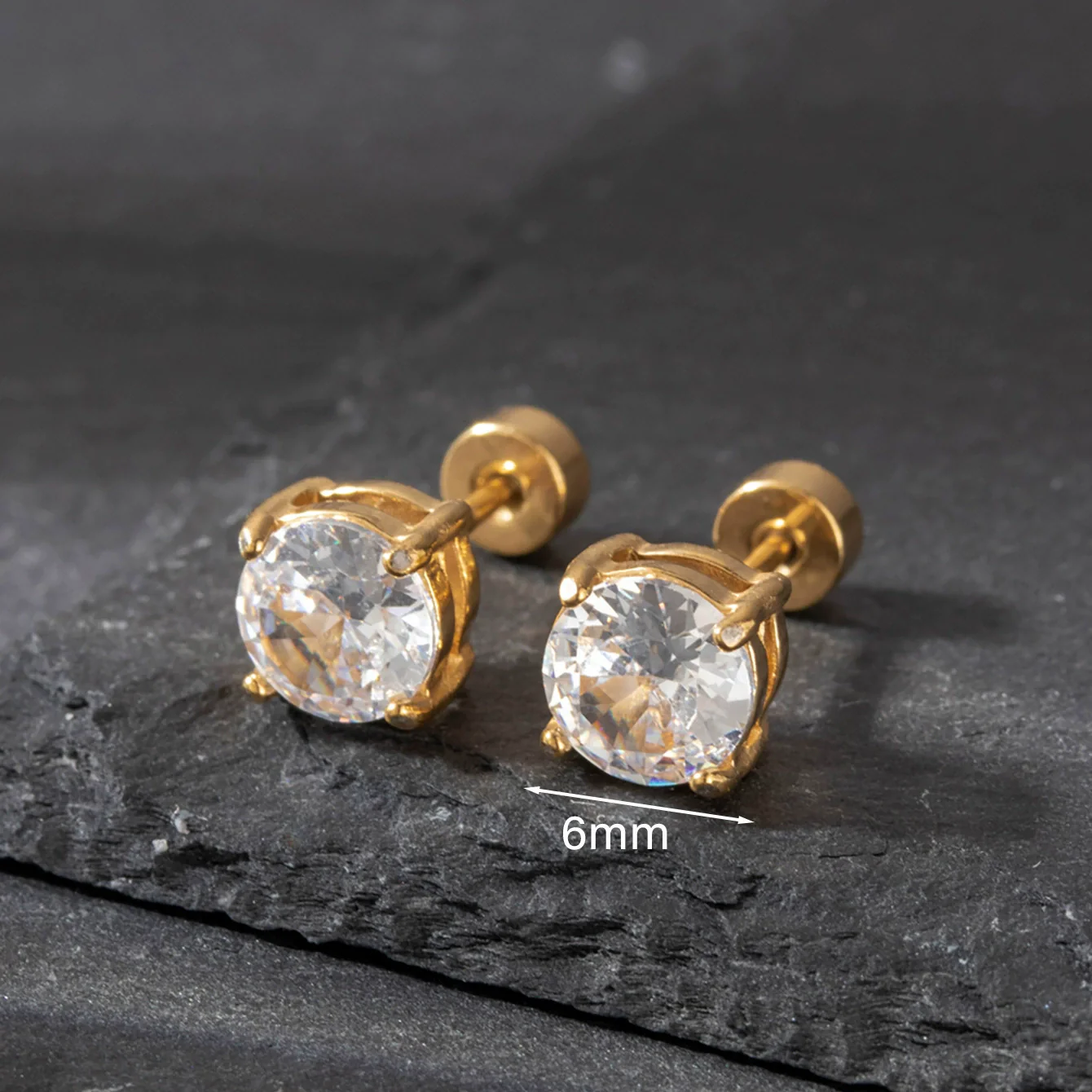 Wholesale Metal Ear Nail With Geometric Design And Electroplating Treatment For Women - Image 12