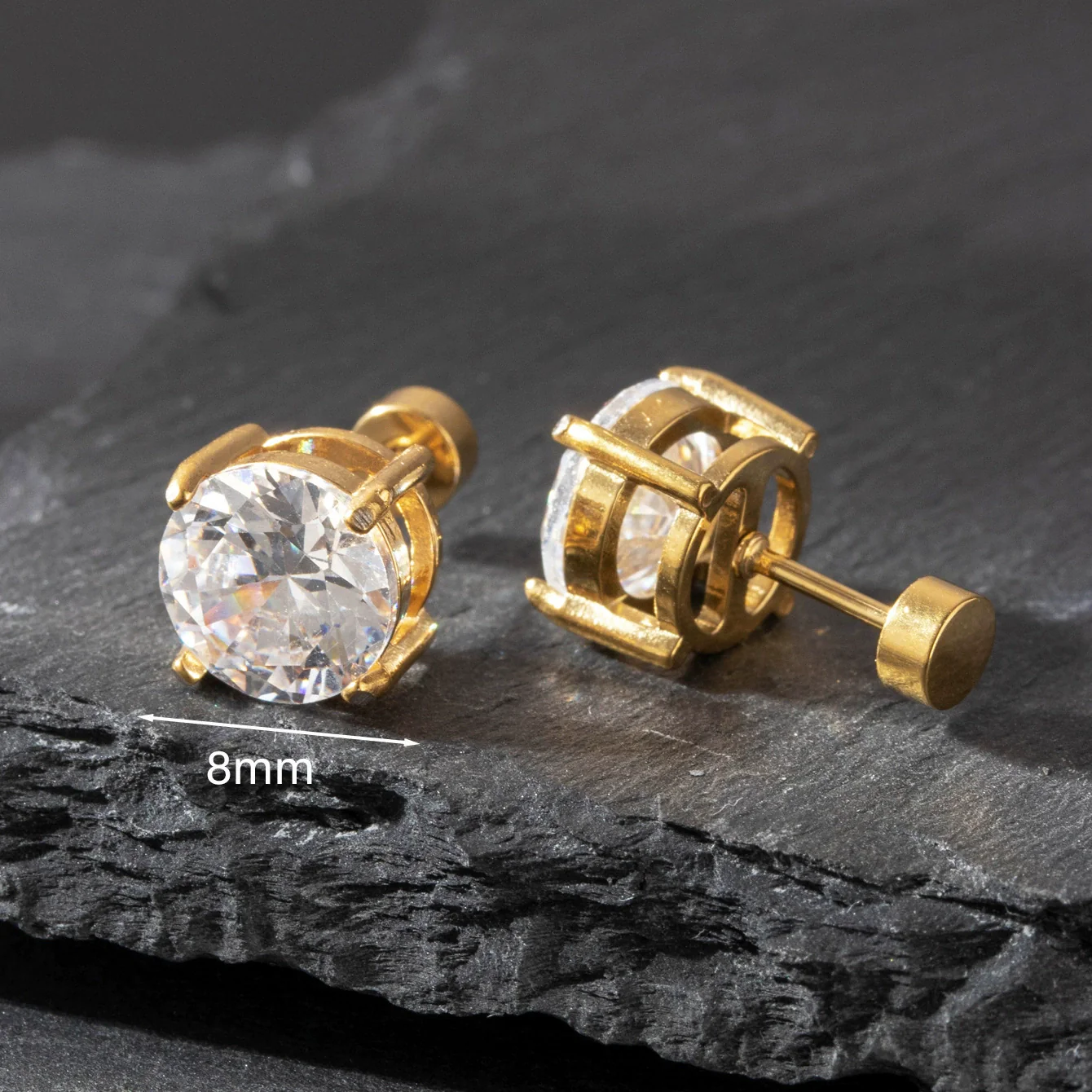 Wholesale Metal Ear Nail With Geometric Design And Electroplating Treatment For Women - Image 14