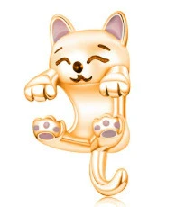 Wholesale Metal Electroplated Totem Cross Kitten Four Leaf Clover Beaded Bracelet And Necklace Accessories - Image 37