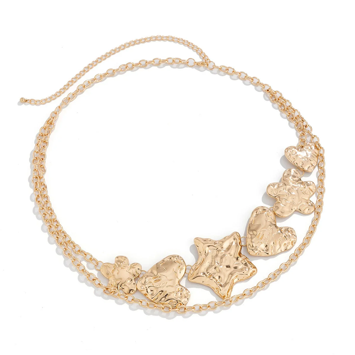 Wholesale Metal Exaggerated Love Starfish Waist Chain For Female Punk Style - Image 5