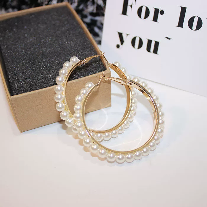 Wholesale Metal Geometric Earrings With Electroplating For Women - Image 4