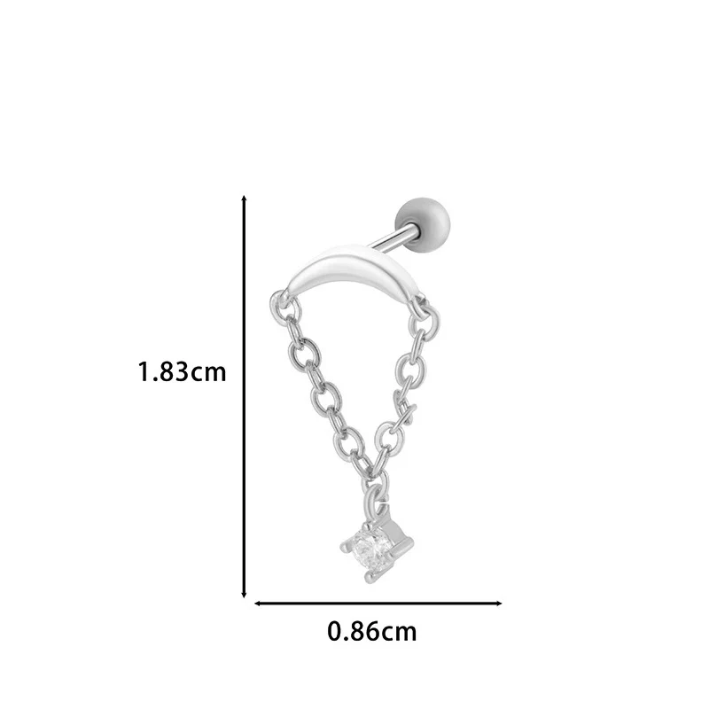 Wholesale Metal Geometric Flower Pendant Earrings With Electroplating For Women - Image 10