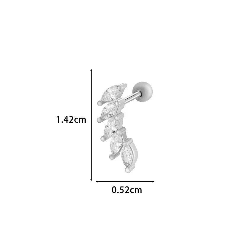 Wholesale Metal Geometric Flower Pendant Earrings With Electroplating For Women - Image 14