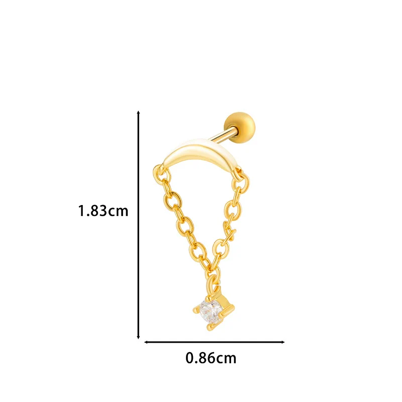 Wholesale Metal Geometric Flower Pendant Earrings With Electroplating For Women - Image 9