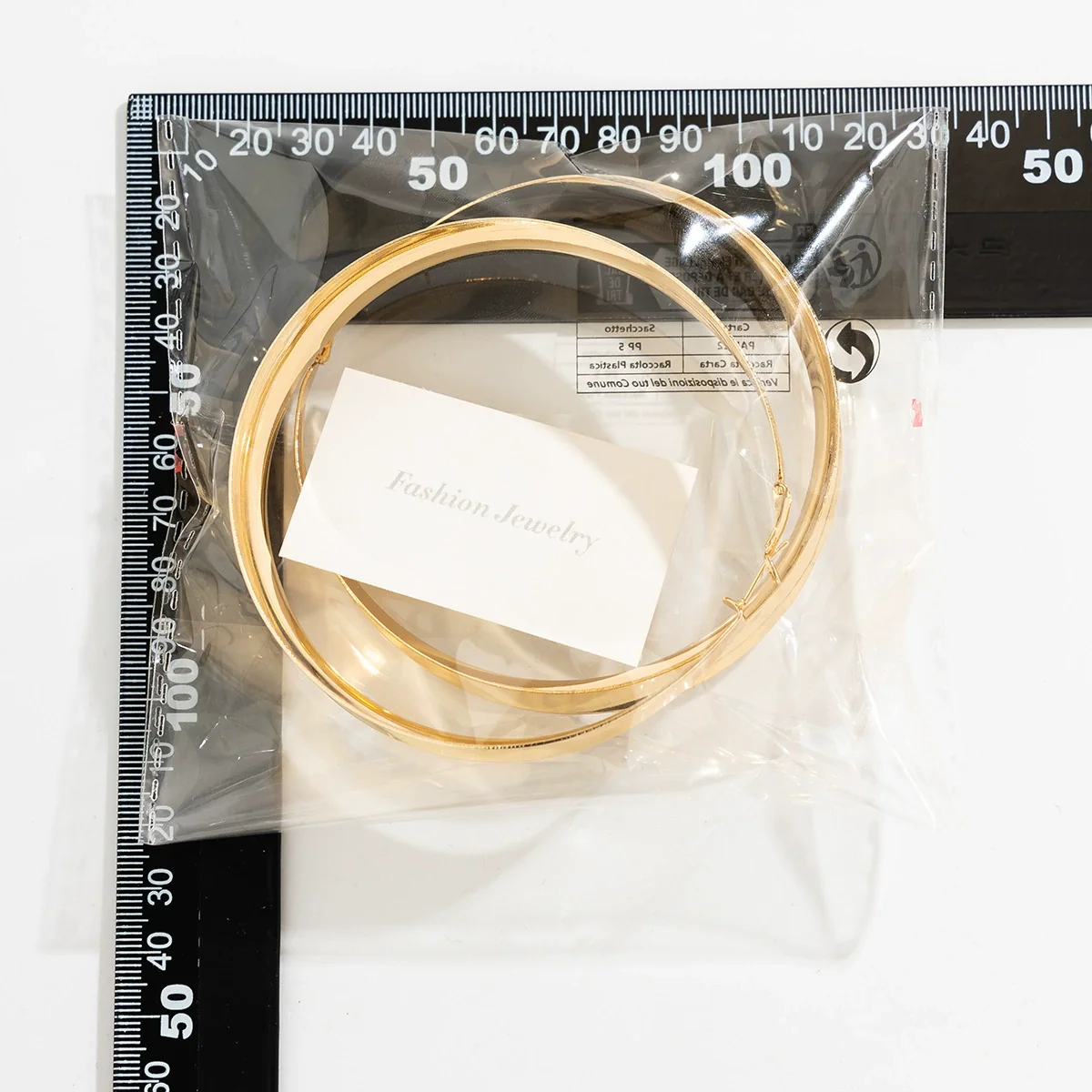 Wholesale Metal Geometric Hollow Electroplated Women's Fashion Big Circle Earrings - Image 3