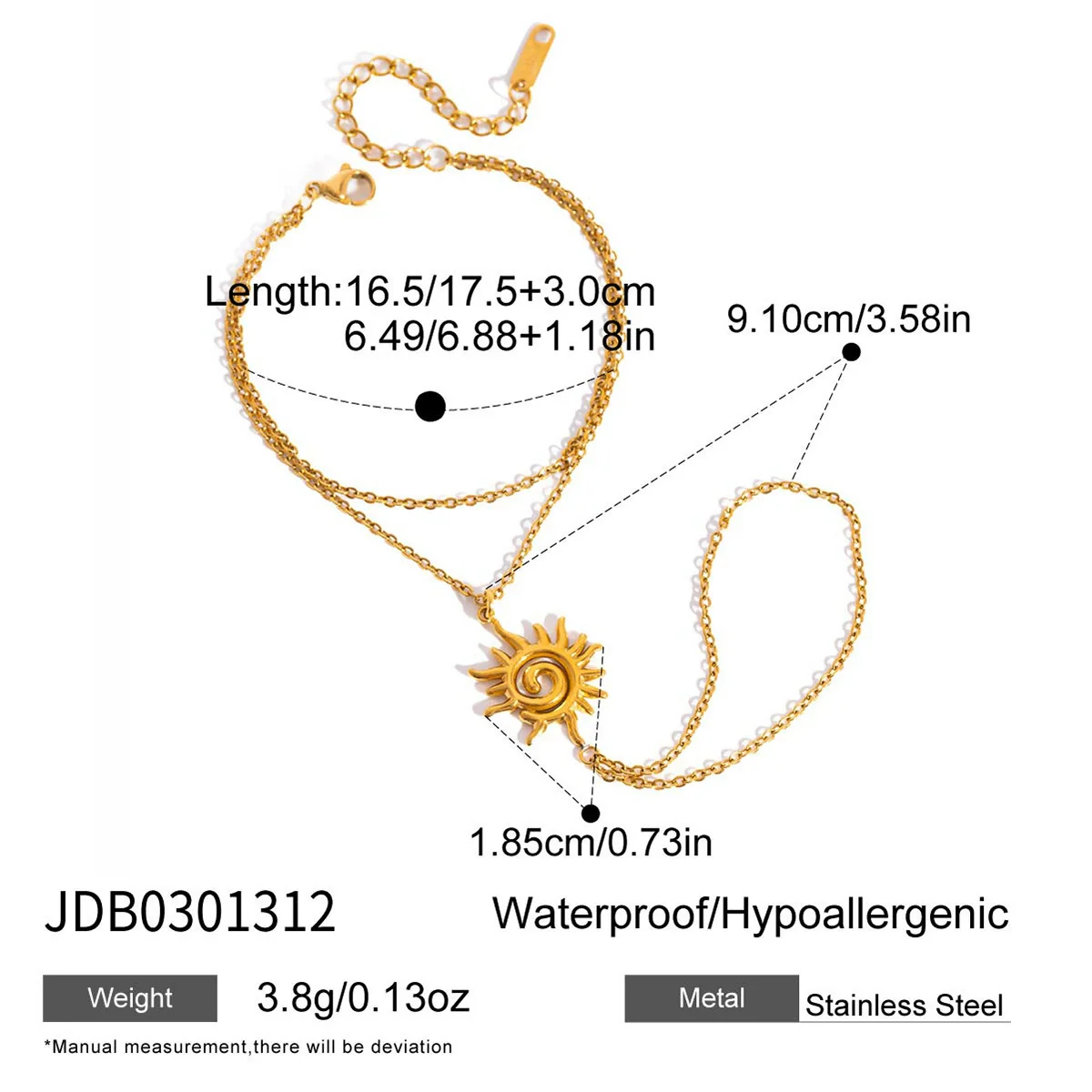 Wholesale Minimalist Geometric Stainless Steel Electroplated Bracelet For Women - Image 6