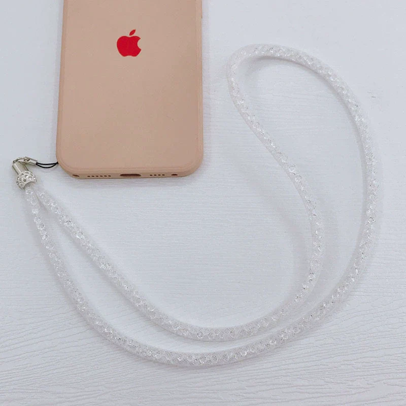Wholesale Mobile Phone Hanging Rope Nylon Mesh With Acrylic Beads Handmade Unisex - Image 6