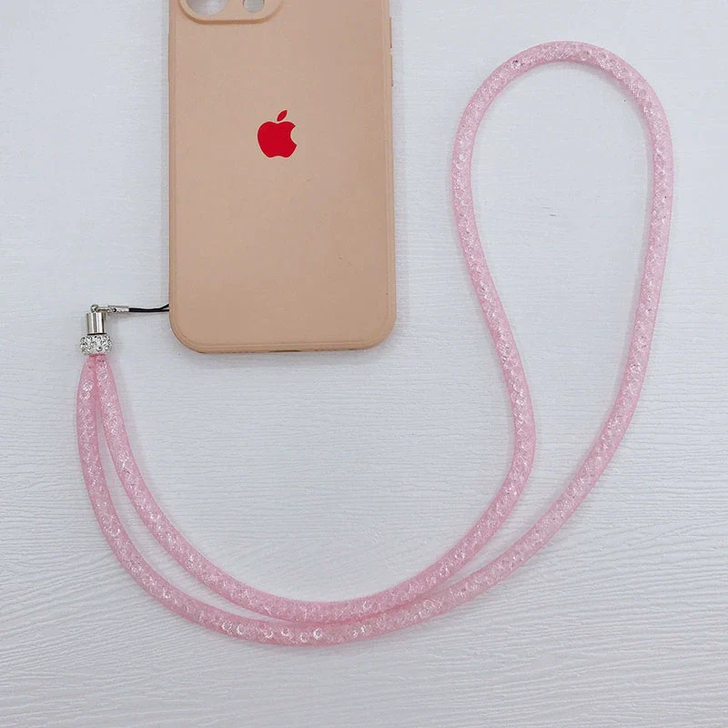 Wholesale Mobile Phone Hanging Rope Nylon Mesh With Acrylic Beads Handmade Unisex - Image 7