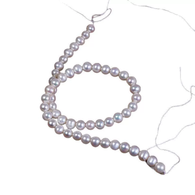 Wholesale Naked Freshwater Pearl Potato Shape Diy Jewelry Sweater Chain Hand Bead Material - Image 5