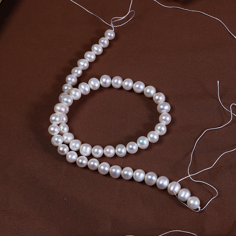 Wholesale Naked Freshwater Pearl Potato Shape Diy Jewelry Sweater Chain Hand Bead Material - Image 6