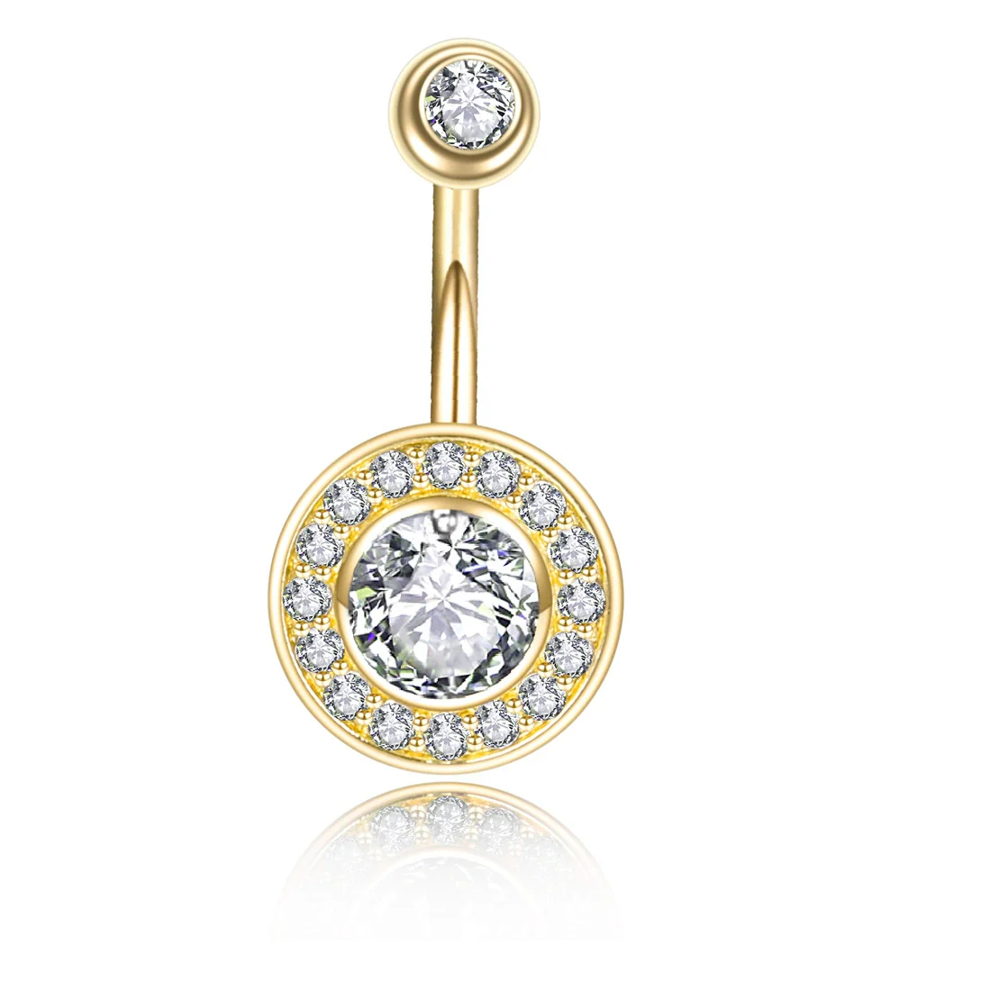 Wholesale Navel Nail Stainless Steel Microdiamond 3A Zircon Constellation Electroplated Unisex - Image 8