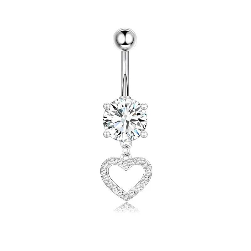 Wholesale Navel Ring Stainless Steel Geometric Electroplated Simple Style Body Puncture - Image 14