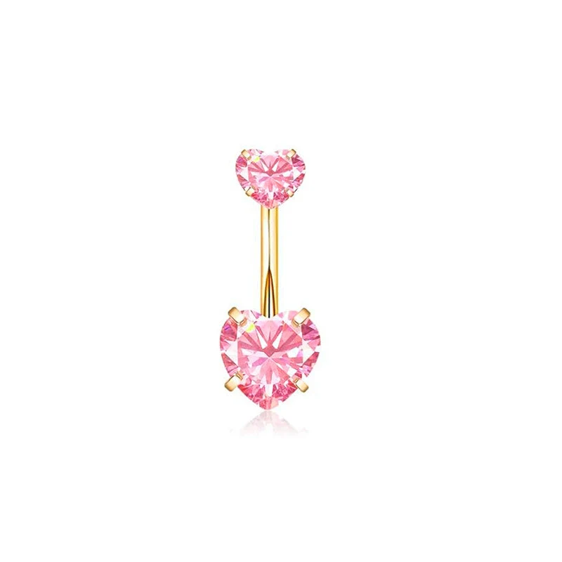 Wholesale Navel Ring Stainless Steel Geometric Electroplated Simple Style Body Puncture - Image 5