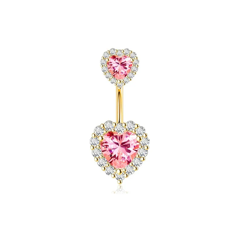 Wholesale Navel Ring Stainless Steel Geometric Electroplated Simple Style Body Puncture - Image 6