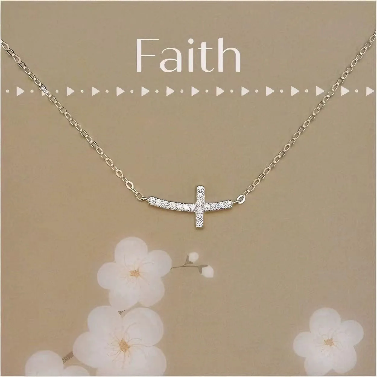 Wholesale Necklace 925 Sterling Silver Horizontal Cross Inlaid Zircon Geometric Style For Women - Image 2