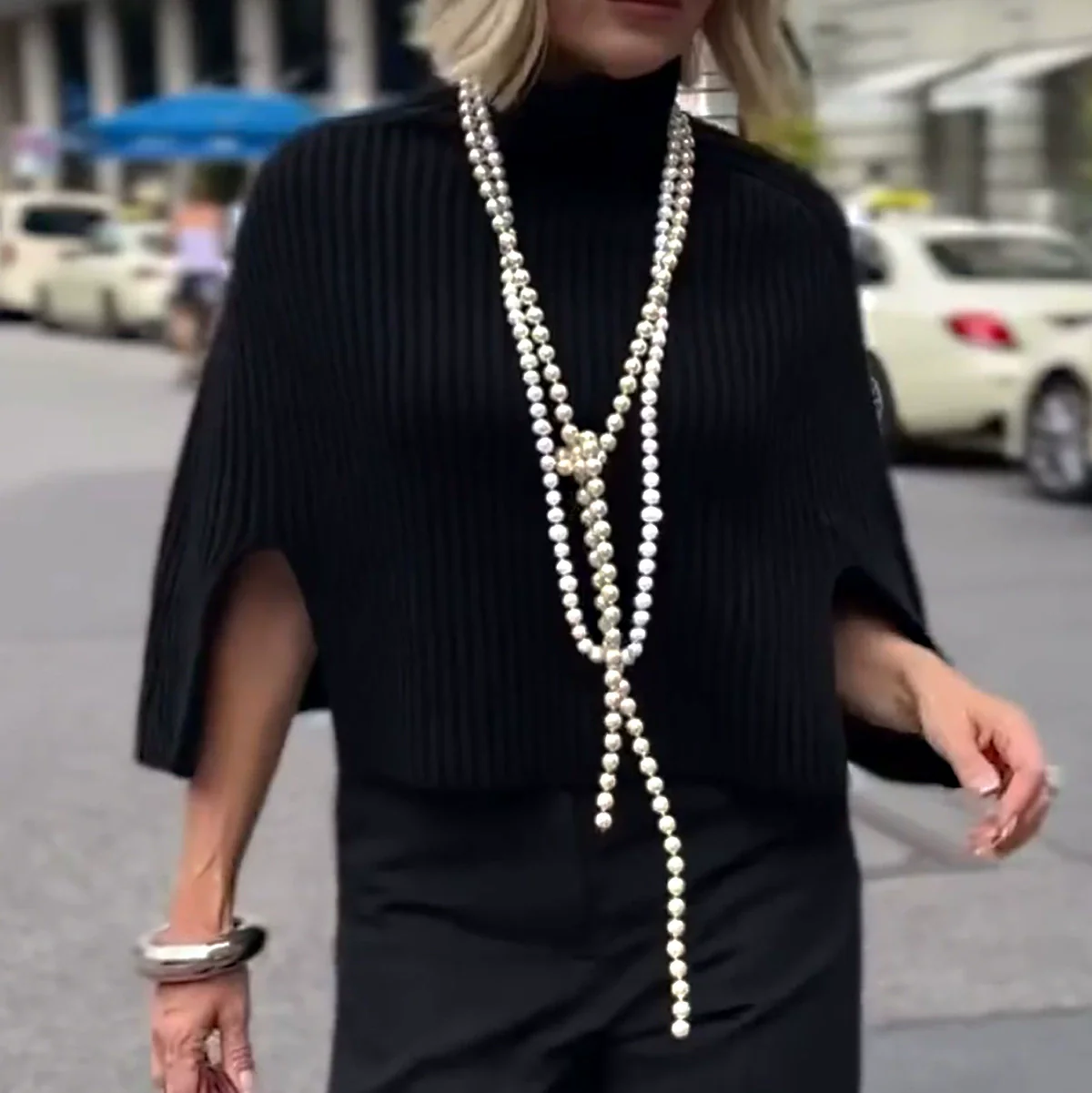 Wholesale Necklace Imitation Pearl Stacking Style Geometric Handmade For Women