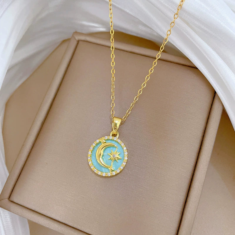 Wholesale Necklace Stainless Steel Copper Geometric Cartoon Minimalist Style For Unisex - Image 3