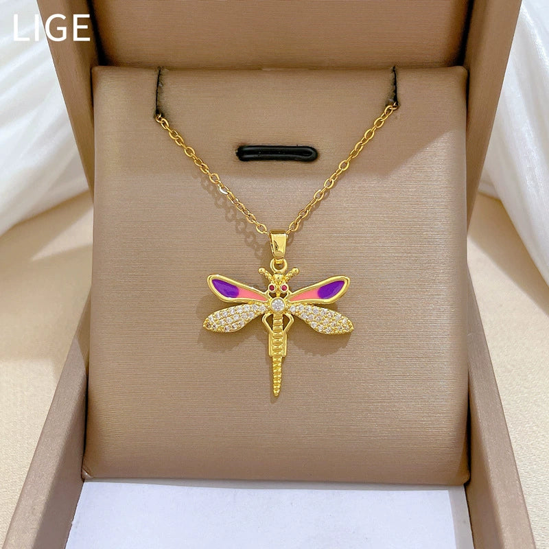 Wholesale Necklace Stainless Steel Copper Geometric Cartoon Style
