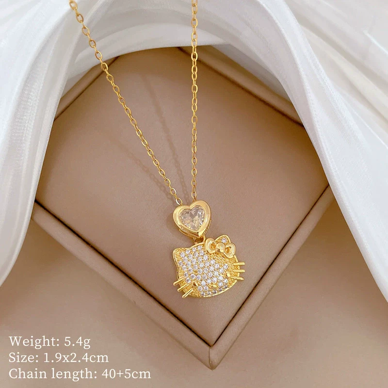 Wholesale Necklace Stainless Steel Copper Geometric Light Luxury Style For Unisex - Image 6