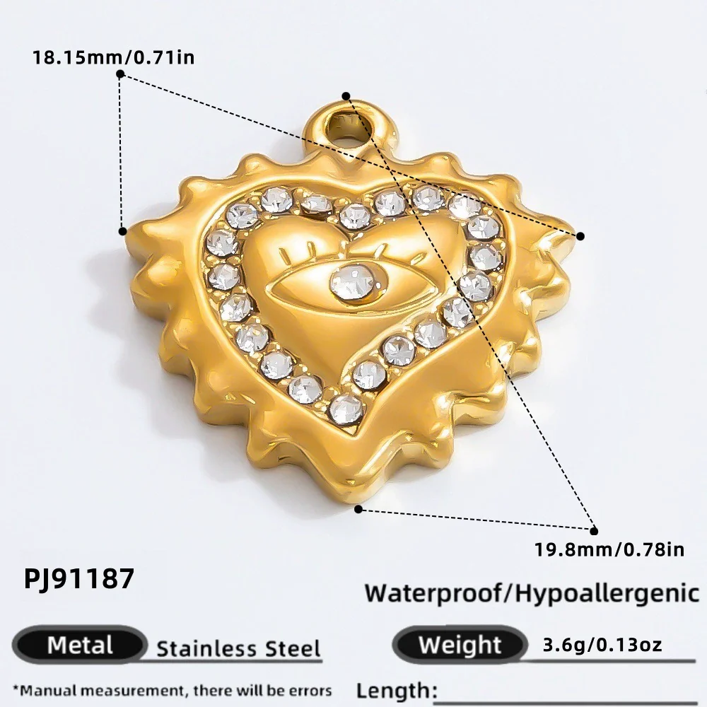 Wholesale Niche Style Totem Pattern Stainless Steel Electroplated Jewelry Necklace Pendant - Image 6