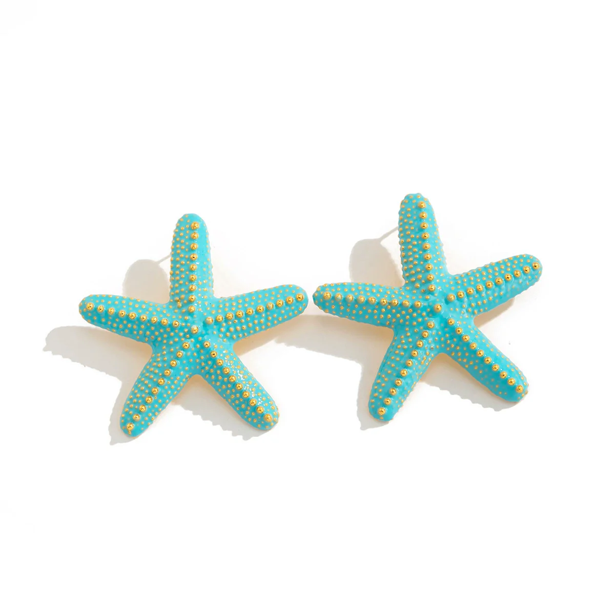 Wholesale Pendant Necklace Alloy Starshaped Rope Women's Vacation Style Dripping Oil - Image 4