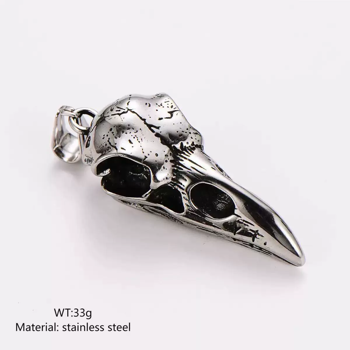 Wholesale Pendant Stainless Steel Punk Geometric Doll Head Style - Image 8