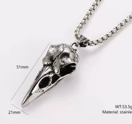 Wholesale Pendant Stainless Steel Punk Geometric Doll Head Style - Image 9