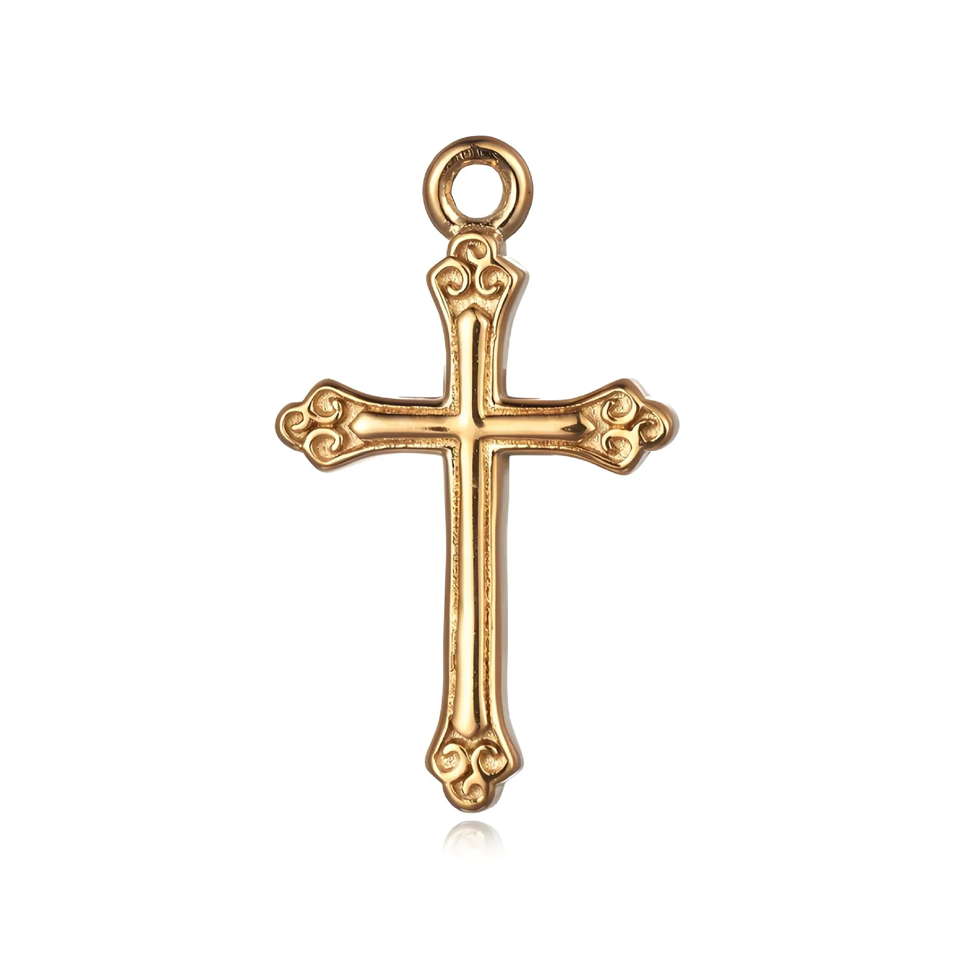 Wholesale Pendant Stainless Steel Simple Style Furnace Vacuum Plated 18K Real Gold Color Preservation For Women - Image 37