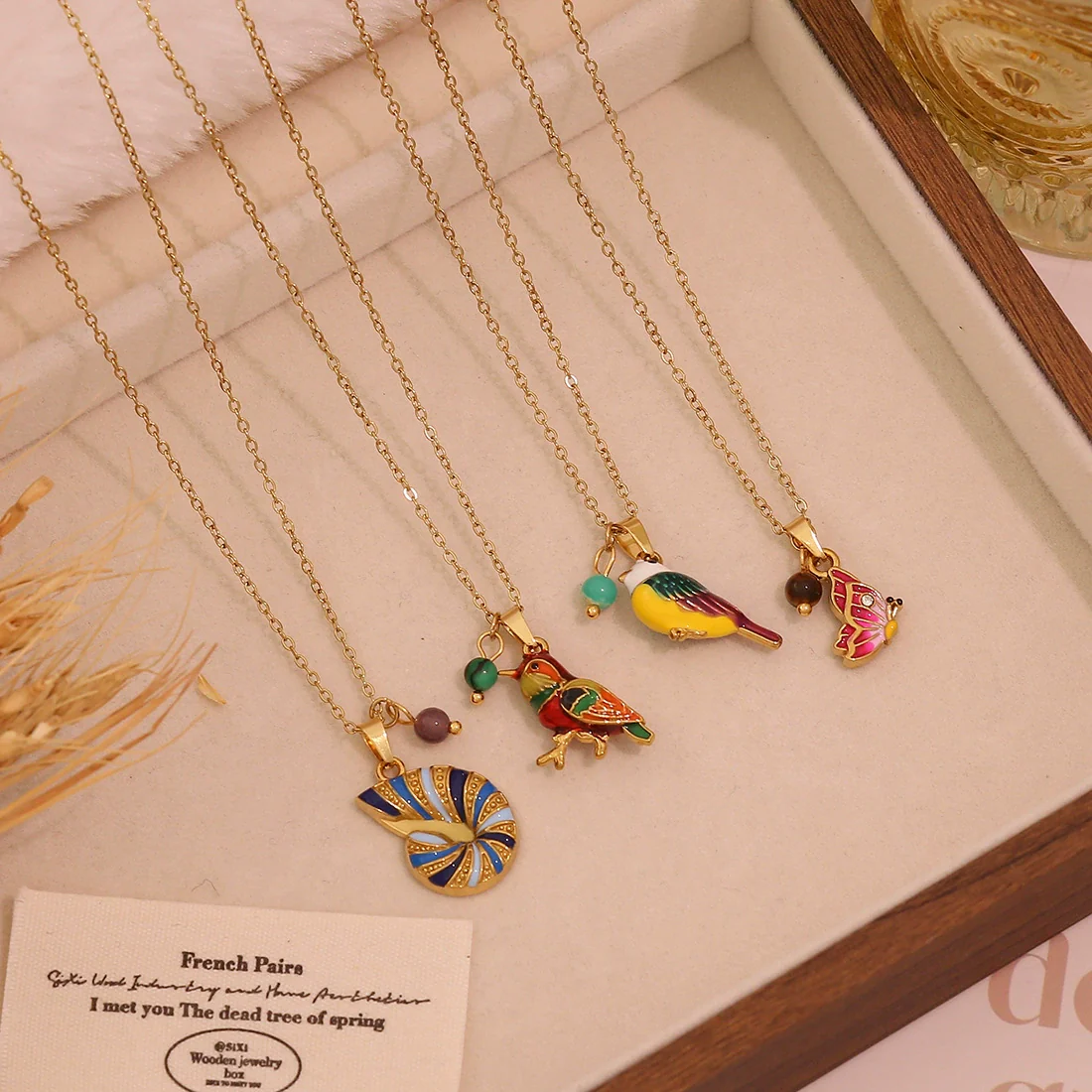 Wholesale Personalized Animal Zodiac Stainless Steel Pendant Necklace Accessories