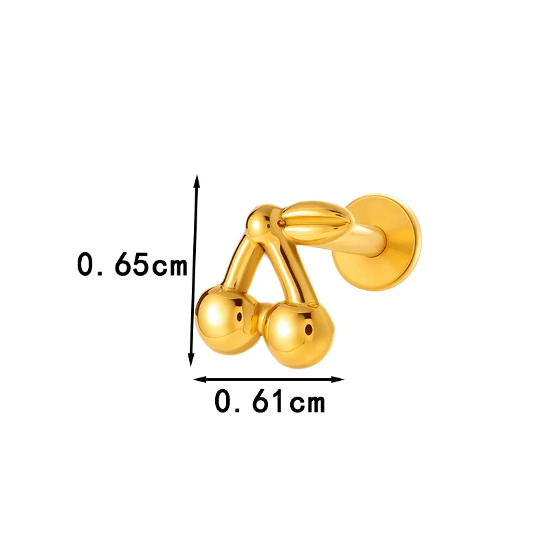 Wholesale Piercing Jewelry Titanium Alloy Animal Zodiac Shape Electroplated For Women - Image 13