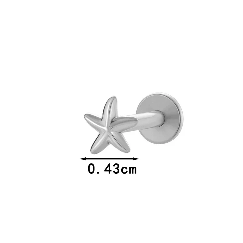 Wholesale Piercing Jewelry Titanium Alloy Animal Zodiac Shape Electroplated For Women - Image 15