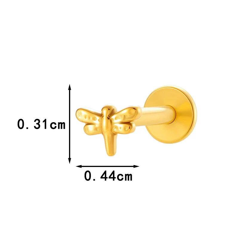 Wholesale Piercing Jewelry Titanium Alloy Animal Zodiac Shape Electroplated For Women - Image 6