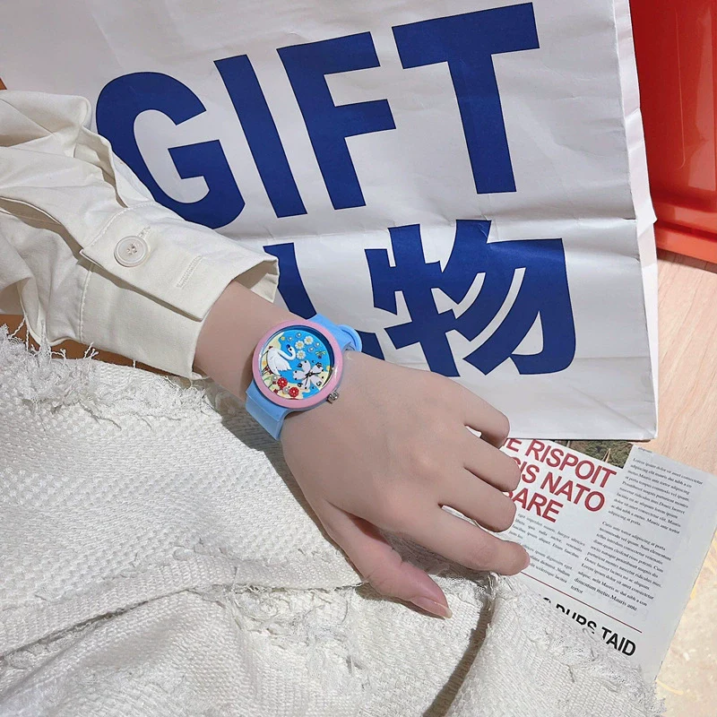 Wholesale Plastic Cartoon Style Student Watch For Female - Image 2