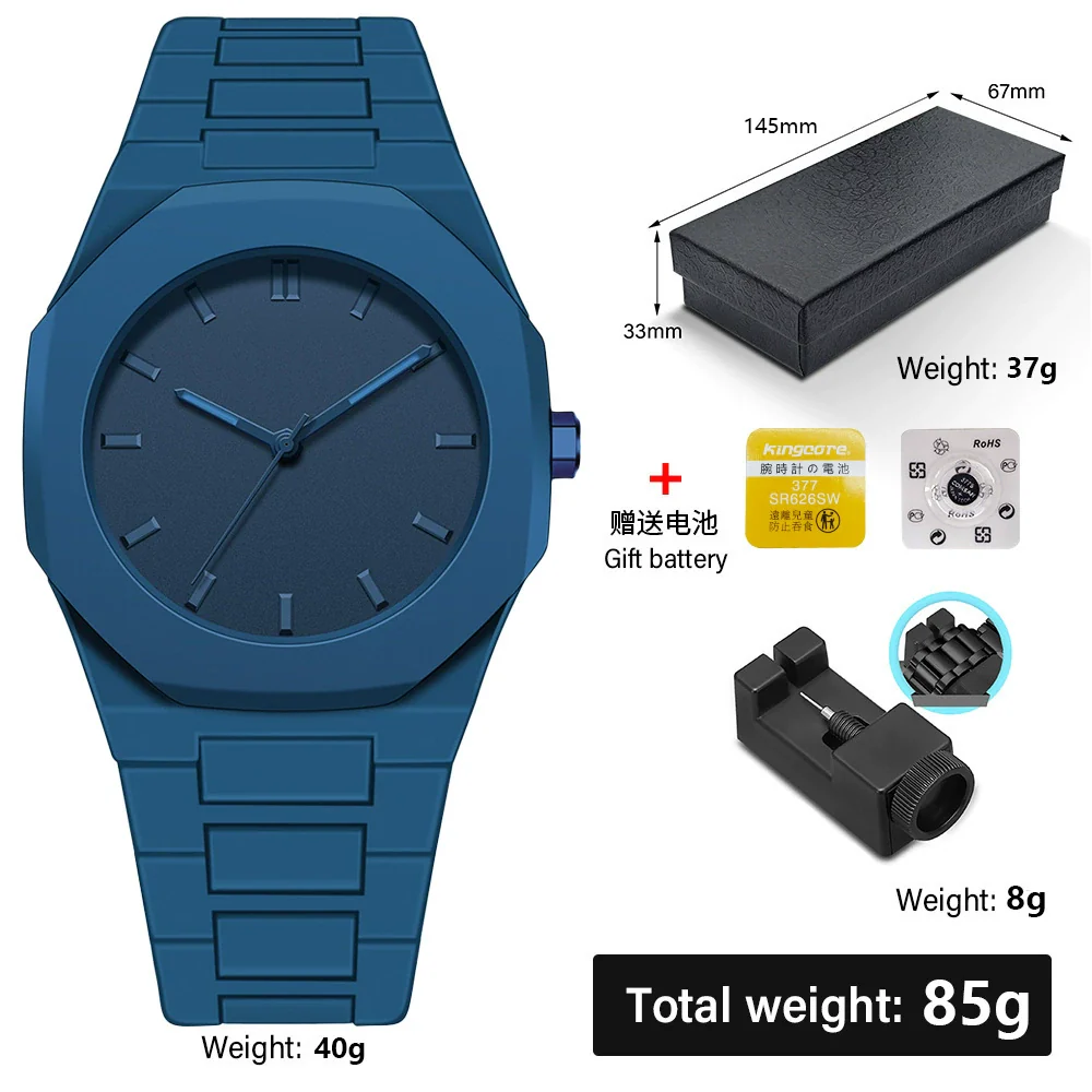 Wholesale Plastic Men's And Women's Quartz Watches With Round Dial And Stainless Steel Buckle For Exercise Style - Image 13