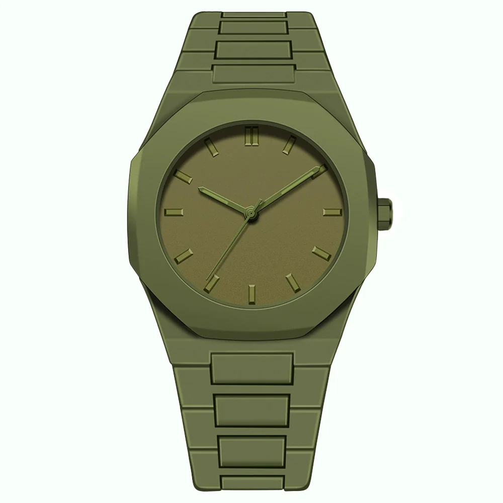 Wholesale Plastic Men's And Women's Quartz Watches With Round Dial And Stainless Steel Buckle For Exercise Style - Image 20