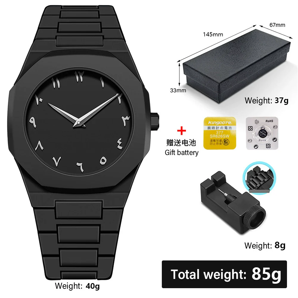 Wholesale Plastic Men's And Women's Quartz Watches With Round Dial And Stainless Steel Buckle For Exercise Style - Image 7