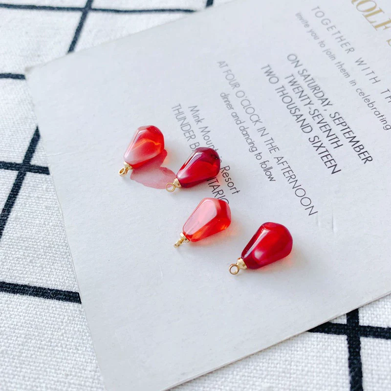 Wholesale Plastic Resin Mini Fruit Shape Pendant Jewelry Accessories - Image 4