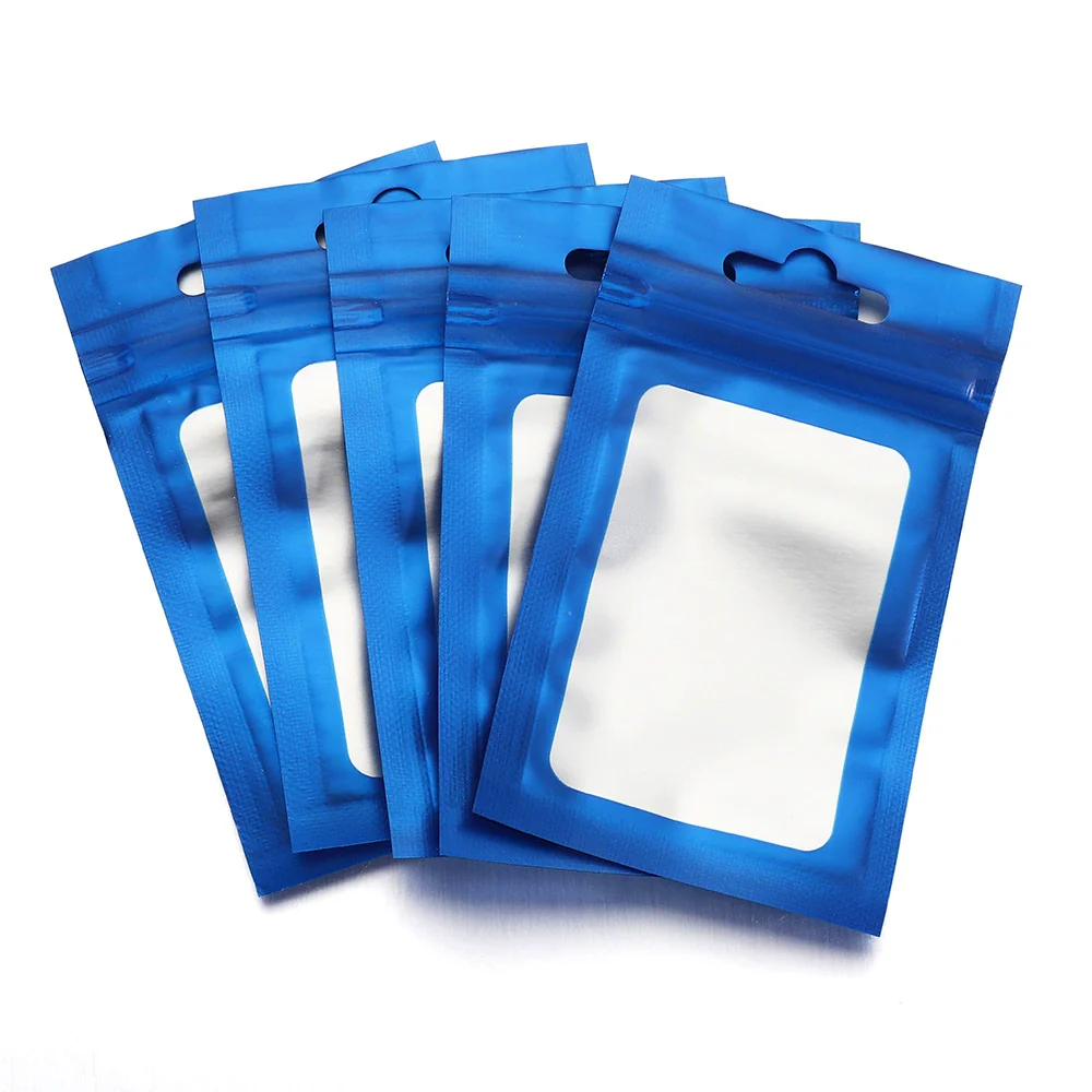 Wholesale Plastic Ziplock Bags For Jewelry Digital Electronic Products Printing Small Fresh Geometric Style Packaging - Image 10
