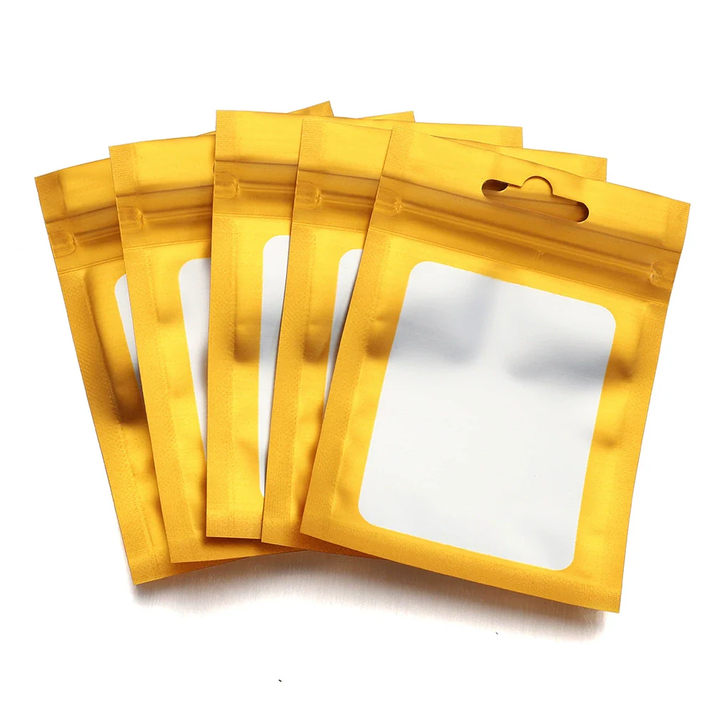 Wholesale Plastic Ziplock Bags For Jewelry Digital Electronic Products Printing Small Fresh Geometric Style Packaging - Image 13