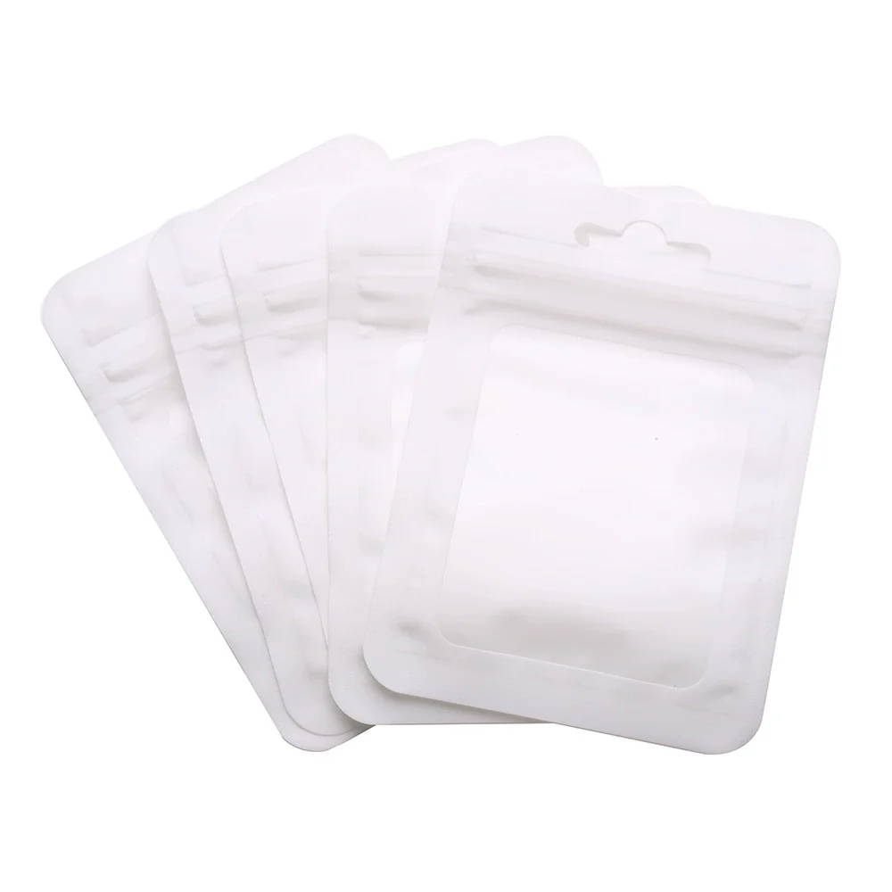 Wholesale Plastic Ziplock Bags For Jewelry Digital Electronic Products Printing Small Fresh Geometric Style Packaging - Image 6