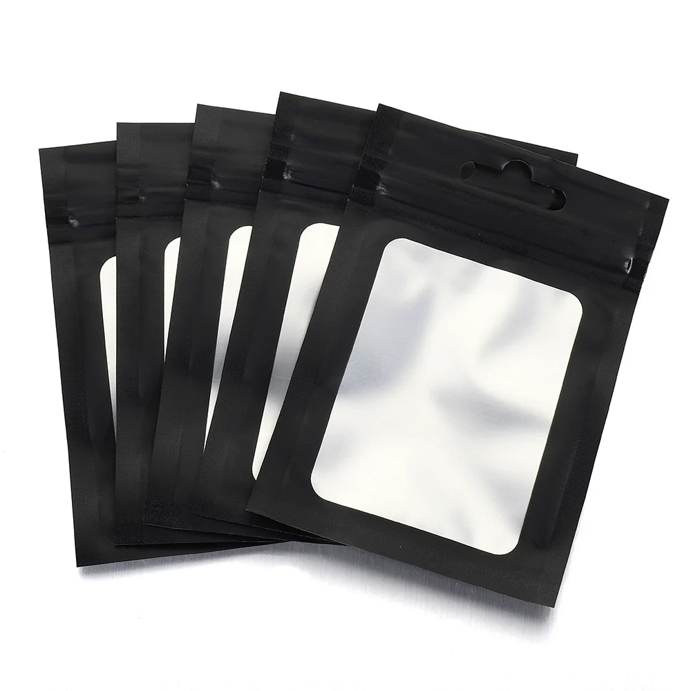 Wholesale Plastic Ziplock Bags For Jewelry Digital Electronic Products Printing Small Fresh Geometric Style Packaging - Image 7