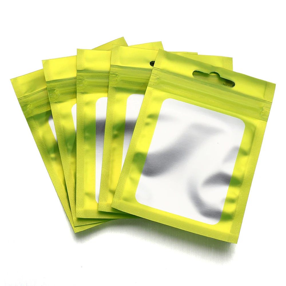 Wholesale Plastic Ziplock Bags For Jewelry Digital Electronic Products Printing Small Fresh Geometric Style Packaging - Image 8