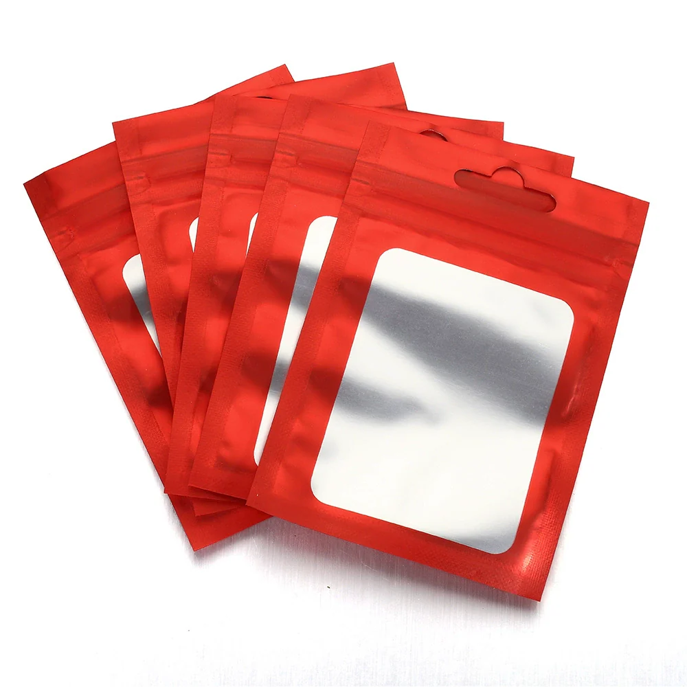 Wholesale Plastic Ziplock Bags For Jewelry Digital Electronic Products Printing Small Fresh Geometric Style Packaging - Image 9