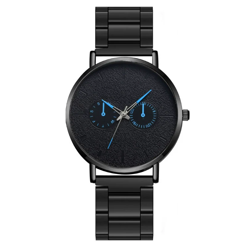 Wholesale Popular Fashion Men's Quartz Watch With Metal Band And Round Dial - Image 2