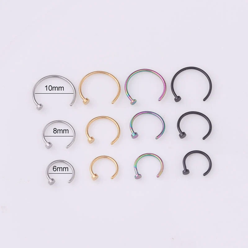 Wholesale Puncture Jewelry 316L Medical Stainless Steel Cross Electroplated - Image 2