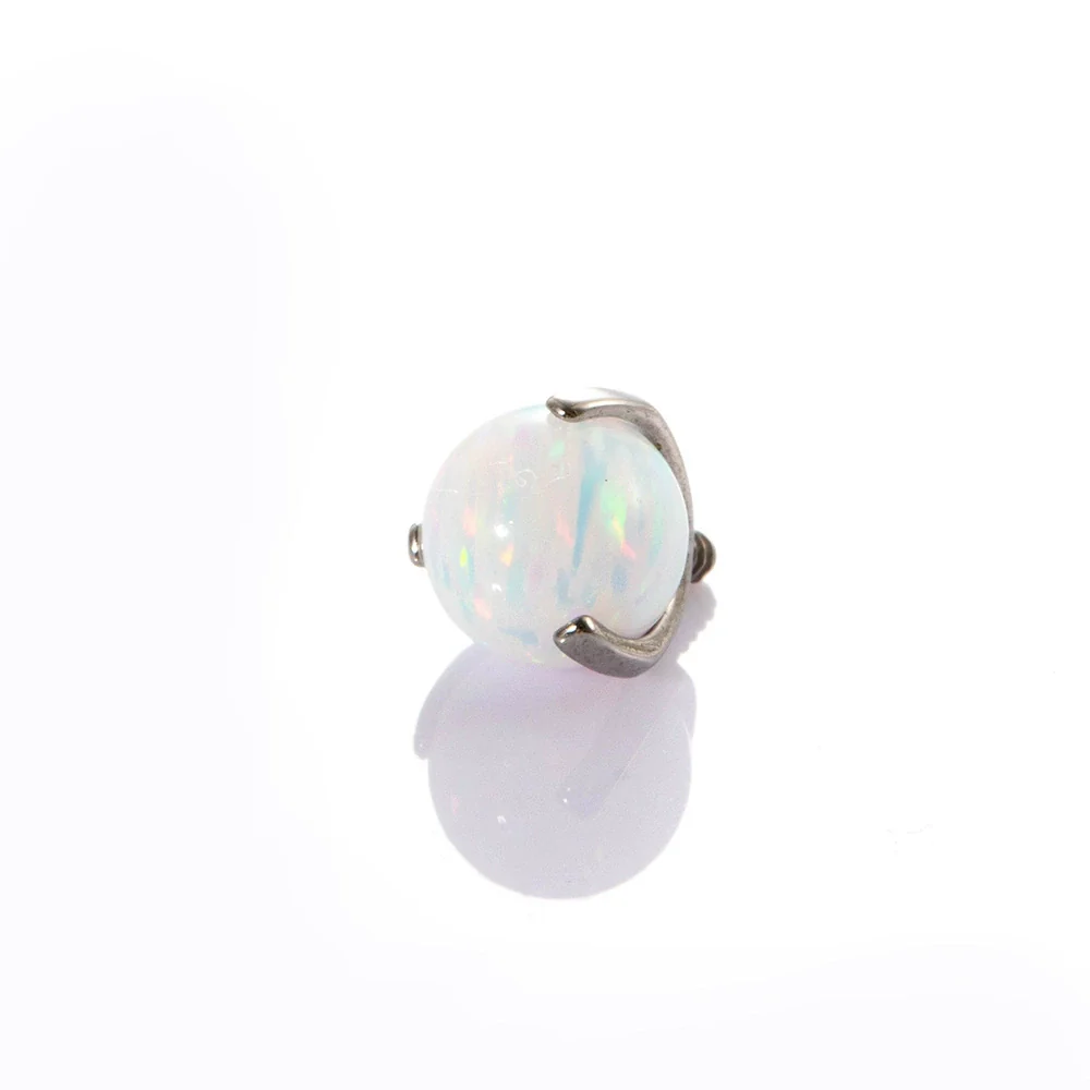 Wholesale Puncture Jewelry Accessories Titanium Alloy Ball Screw Head Fashion Geometric Polishing - Image 7